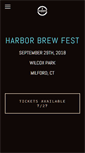 Mobile Screenshot of harborbrewfest.com
